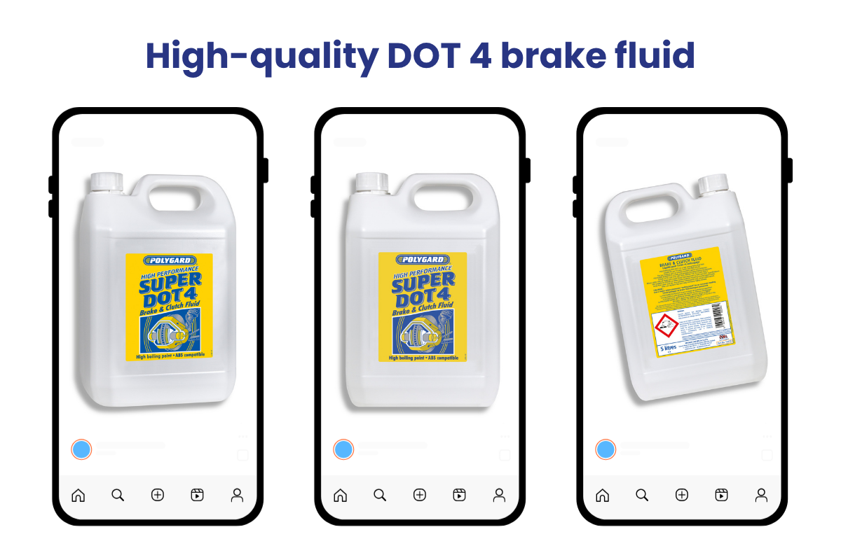 quality DOT 4 brake fluid